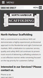 Mobile Screenshot of northharbourscaffolding.co.nz